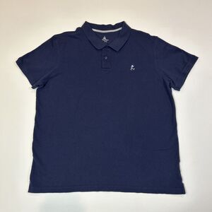 Disney Parks Polo Shirt Adult XL Blue Mickey Mouse Short Sleeve Collared Mens